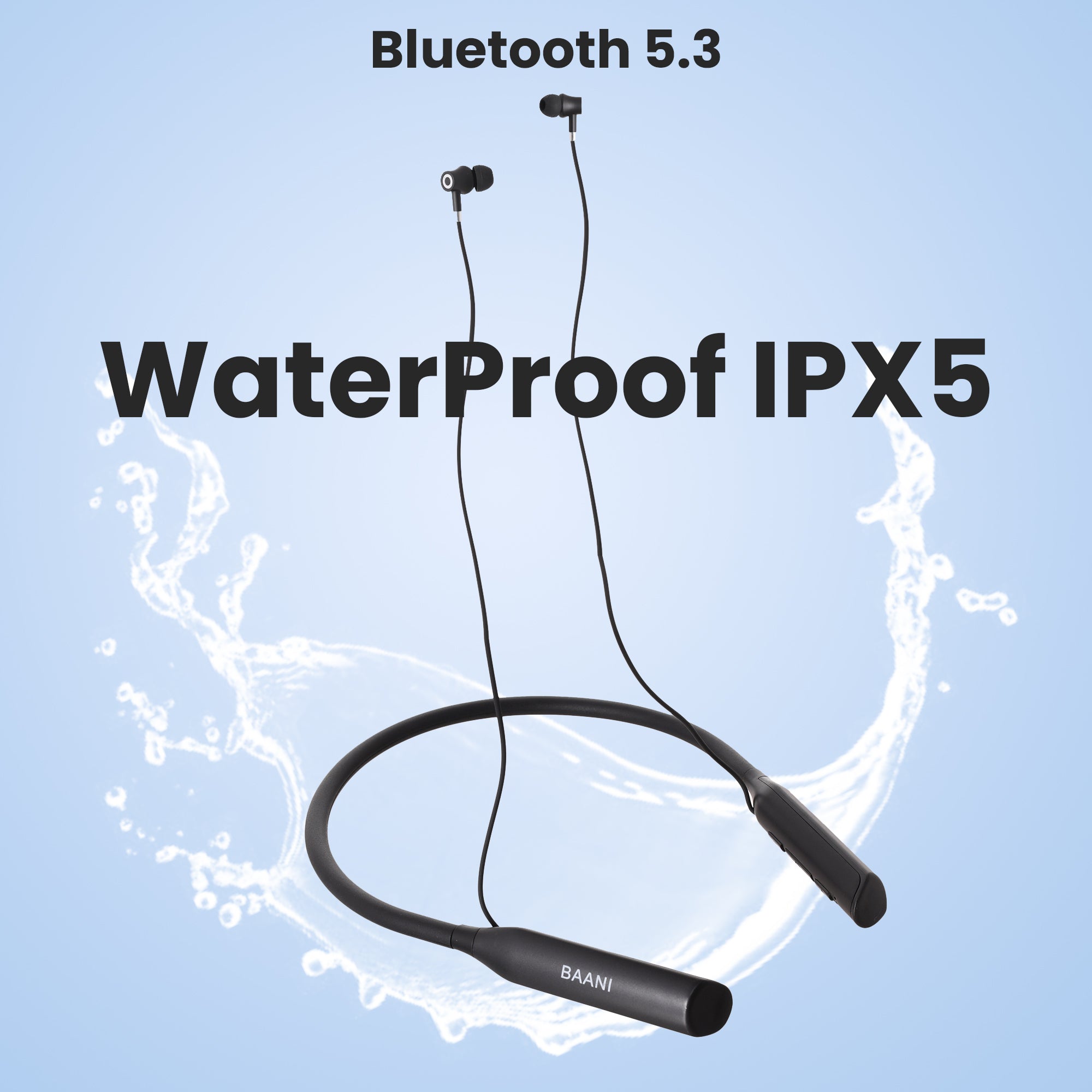 Waterproof feature of BN 206 Pro neckbands